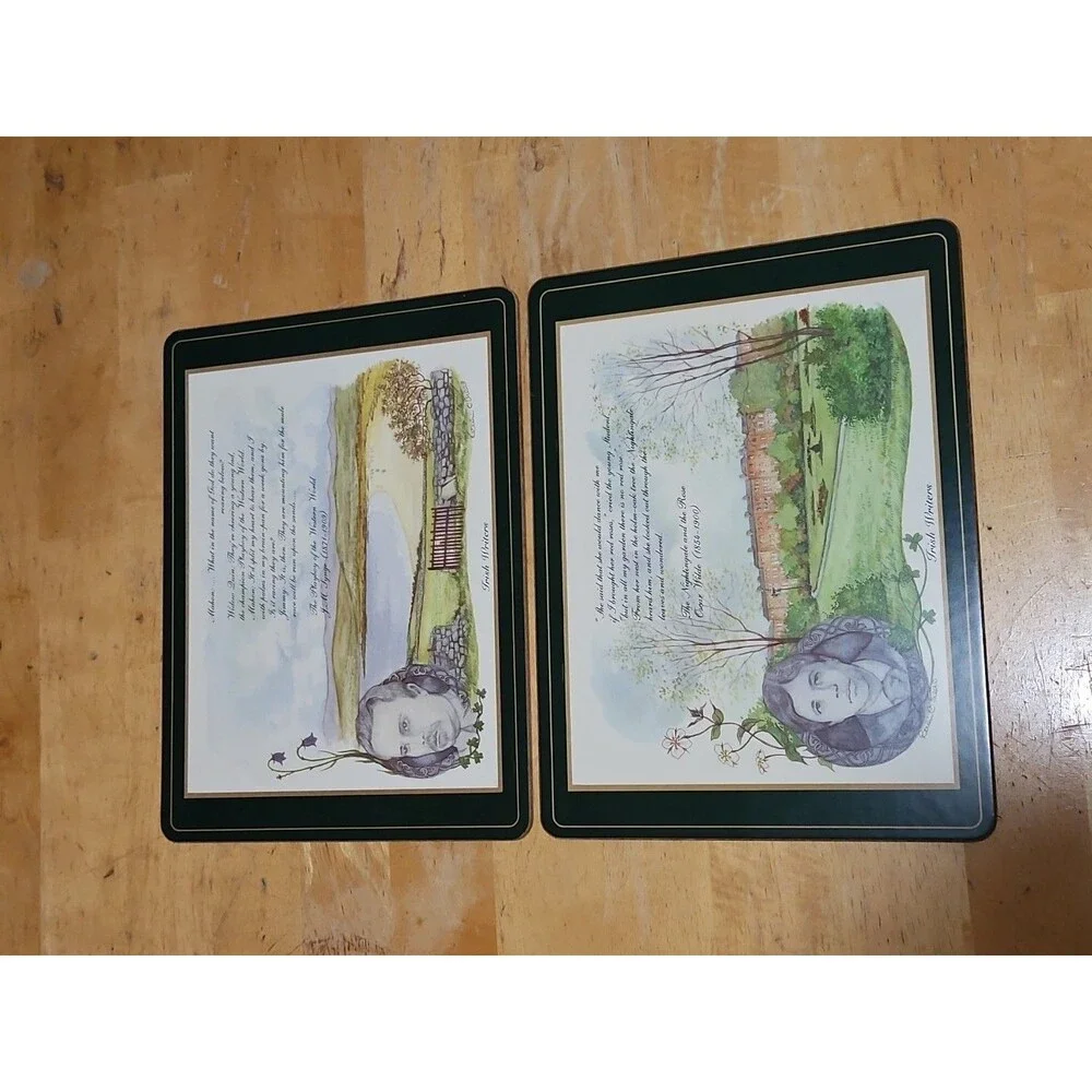 Set Of 6 Pimpernel Irish Heritage Series 